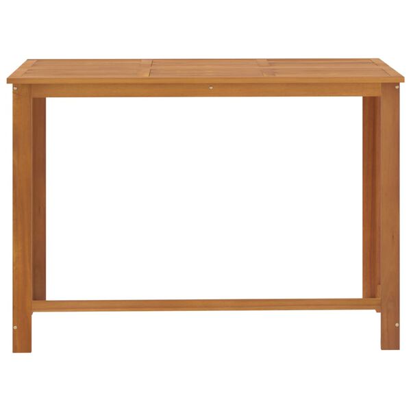 vidaXL 7 pcs conjunto de bar para jardim cinzento