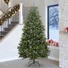 vidaXL &Aacute;rvore de Natal Artificial Verde 270 cm PVC e Metal