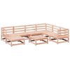 vidaXL 8 pcs conj. sofás jardim madeira abeto-de-douglas