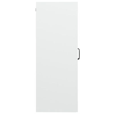 vidaXL Armário de parede suspenso 69,5x34x90 cm branco