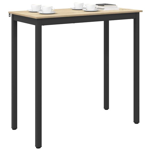 vidaXL Mesas de jantar Madeira processada