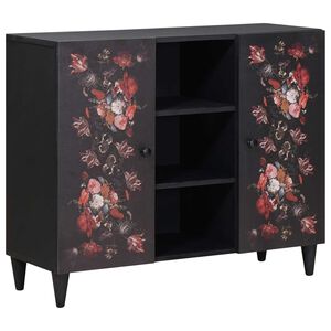 vidaXL Gabinetes de Armazenamento Multicolor 90 x 33,5 x 75 cm