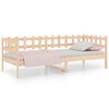 vidaXL Sof&aacute;-cama sem colch&atilde;o 90x190 cm madeira de pinho maci&ccedil;a