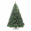 vidaXL &Aacute;rvore de Natal Artificial com 300 LEDs Verde 180 cm PE e PVC