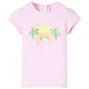 T-shirt de crian&ccedil;a rosa-claro 140