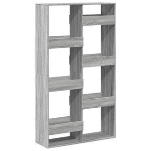 vidaXL Divis&oacute;ria 100x33x175 cm derivados de madeira cinzento sonoma