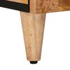 vidaXL Buffet Natural 90 x 33,5 x 75 cm Madeira de manga maci&ccedil;a