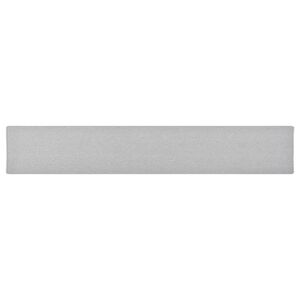 vidaXL Tapete/passadeira 50x300 cm cinzento-claro