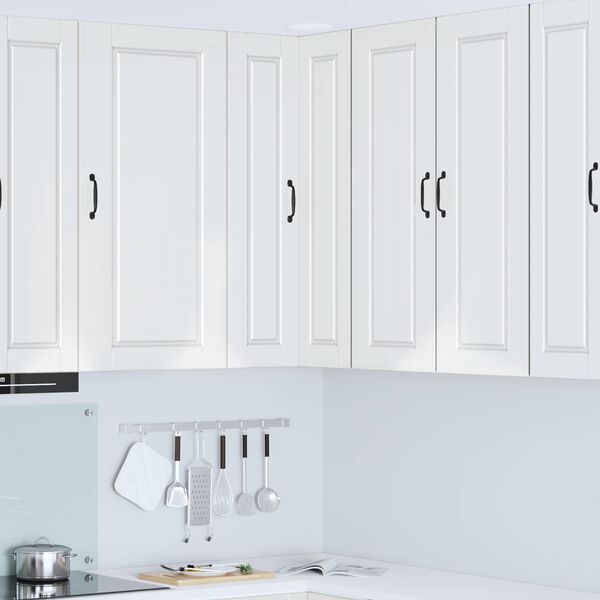 vidaXL Arm&aacute;rio de Cozinha com porta Branco Brilhante 57 x 57 x 100 cm
