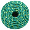 vidaXL Corda de barco 12 mm 50 m polipropileno verde