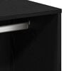 vidaXL Gabinete de Maquiagem com gaveta Carvalho Preto 80 x 40 x 75 cm