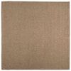 vidaXL Tapete para uso interno e externo AGIRA Natural 200 x 200 cm
