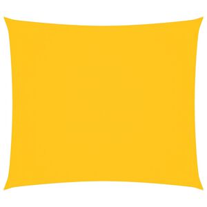 vidaXL Para-sol estilo vela tecido oxford retangular 2x2,5 m amarelo