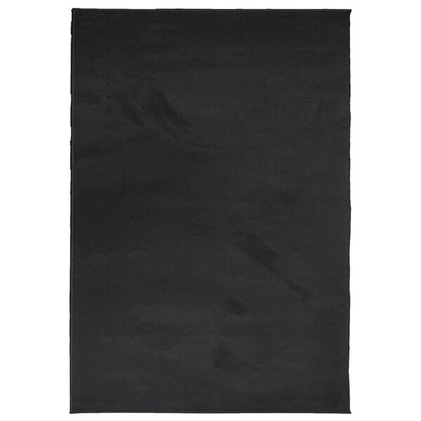 vidaXL Tapete de pelo curto OVIEDO 200x280 cm preto