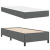 vidaXL Cama Box Cinza Escuro 80 x 200 cm tecido
