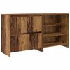 vidaXL Buffet 2 pcs Madeira antiga 70 x 41 x 75 cm Madeira processada