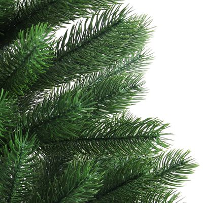 vidaXL Árvore de Natal artificial agulhas realistas 90 cm verde