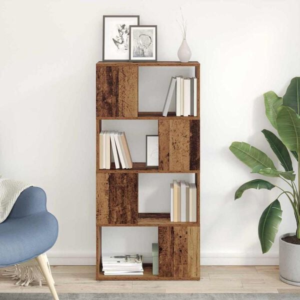 vidaXL Conjunto de m&oacute;vel de TV Castanho 60 x 24 x 125,5 cm