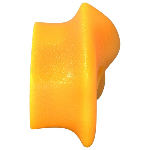 vidaXL Agarras de Escalada 12 pcs Amarelo 100 x 67 x 43 mm PP