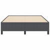 vidaXL Cama Box Cinza Escuro 160 x 200 cm Veludo