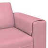 vidaXL Sof&aacute; de Sala de Estar 3 pcs Rosa