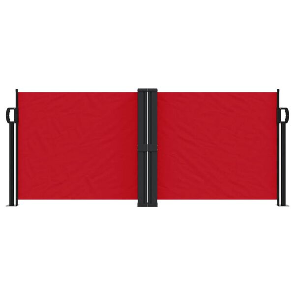 vidaXL Toldo lateral retr&aacute;til 100x600 cm vermelho