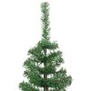 vidaXL &Aacute;rvore de Natal com 150 LEDs com suporte Verde 120 cm PVC