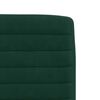 vidaXL Cadeiras de jantar 2 pcs veludo verde-escuro