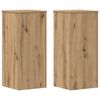 vidaXL Suportes p/ plantas 2 pcs 30x30x70cm derivados de madeira