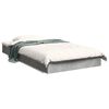 vidaXL Estrutura de cama 100x200 cm derivados de madeira cinza sonoma