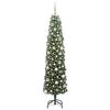 vidaXL &Aacute;rvore de Natal Artificial Verde 180 cm PVC e A&ccedil;o e Pl&aacute;stico