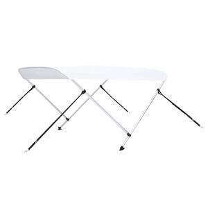 vidaXL Toldo em 2 arcos Bimini 150x120x110 cm branco
