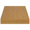 vidaXL Prateleira de Parede 2 pcs Bege 50 x 23 x 4 cm