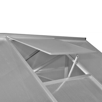 vidaXL Estufa reforçada com alumínio 3,46 m²