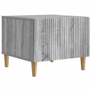 vidaXL Mesa de centro com gaveta Sonoma Cinzento 49 x 50 x 40 cm
