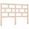 vidaXL Cabeceira de cama 141x4x100 cm pinho maci&ccedil;o