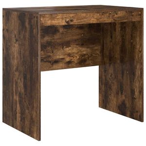 vidaXL Mesa Carvalho Defumado 80 x 50 x 76 cm