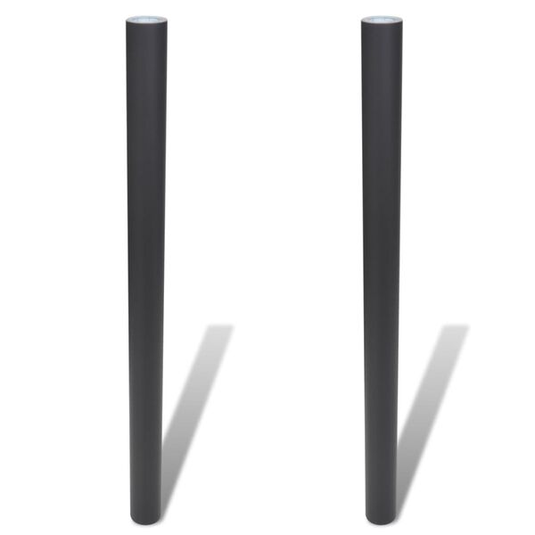 140897 Adesivo de parede tipo quadro negro 0,6 x 3 m 2 rolos c/ gizes