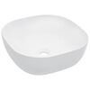 vidaXL Lavat&oacute;rio 42,5x42,5x14,5 cm cer&acirc;mica branco