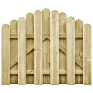 vidaXL Port&atilde;o de jardim 100x75 cm pinho impregnado