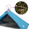 vidaXL Tenda suspensa tipi para 1 pessoa impermeável azul