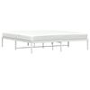 vidaXL Estrutura de cama 183x213 cm metal branco