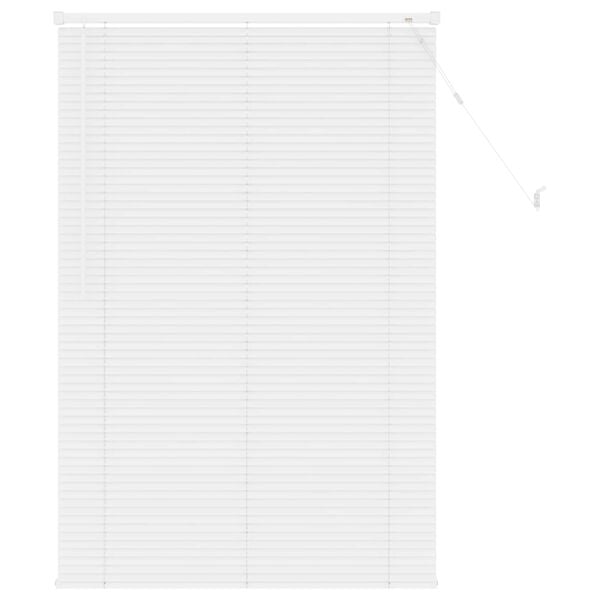 vidaXL Cortina Veneziana Manual Ajust&aacute;vel Branco 150 x 90 cm PVC