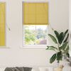 vidaXL Estores de rolo com cortinas Manual Amarelo 90 x 160 cm Bambu