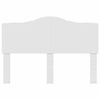vidaXL Cabeceira Branco 160 cm Madeira processada