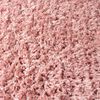 vidaXL Tapete shaggy de pelo alto com 50 mm 100x200 cm rosa