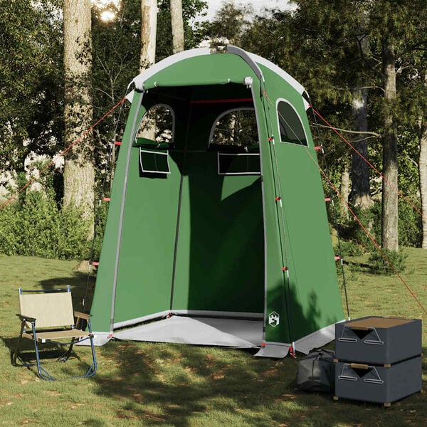 vidaXL Tenda para duche imperme&aacute;vel verde