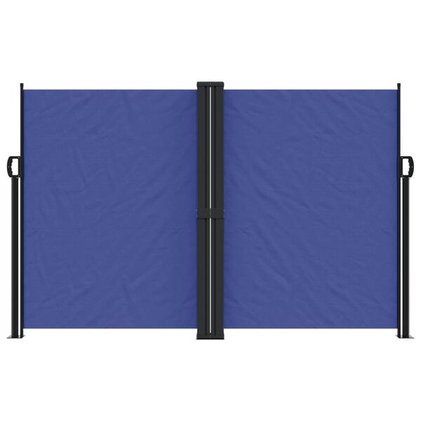 vidaXL Toldo lateral retr&aacute;til 160x1000 cm azul