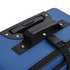 vidaXL 5 pcs conjunto malas de viagem tecido azul