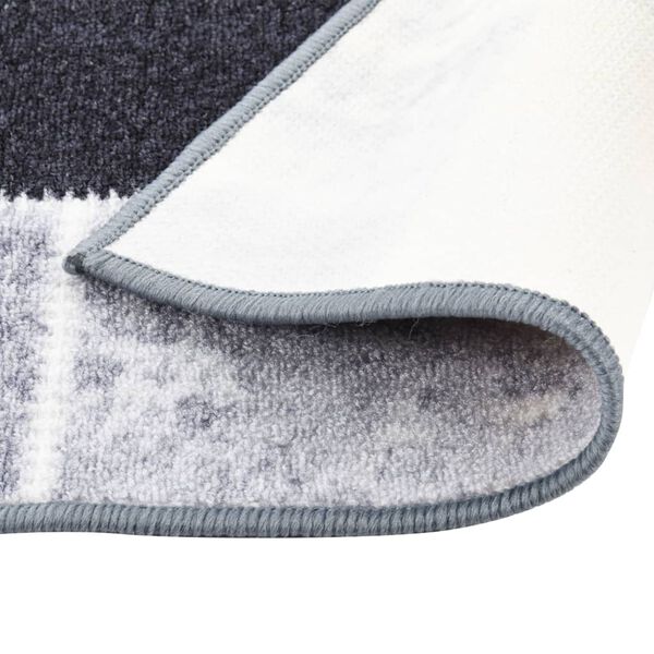 vidaXL Tapete/passadeira 80x200 cm cinzento